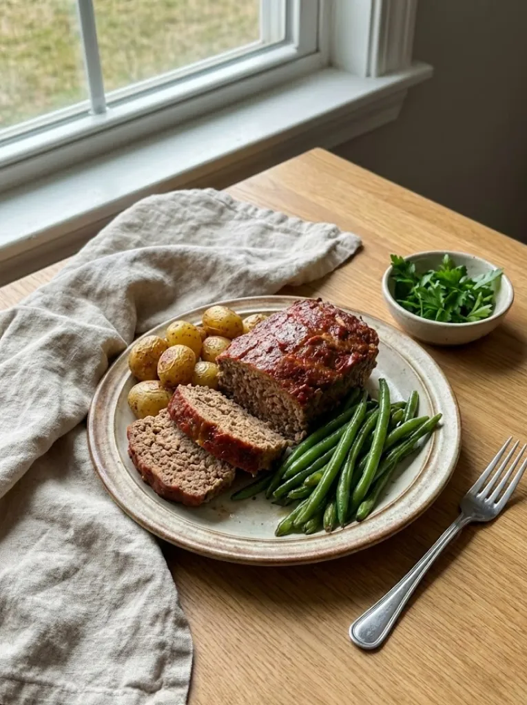 Air Fryer Meatloaf Recipe Best Juicy 30 Minute Dinner