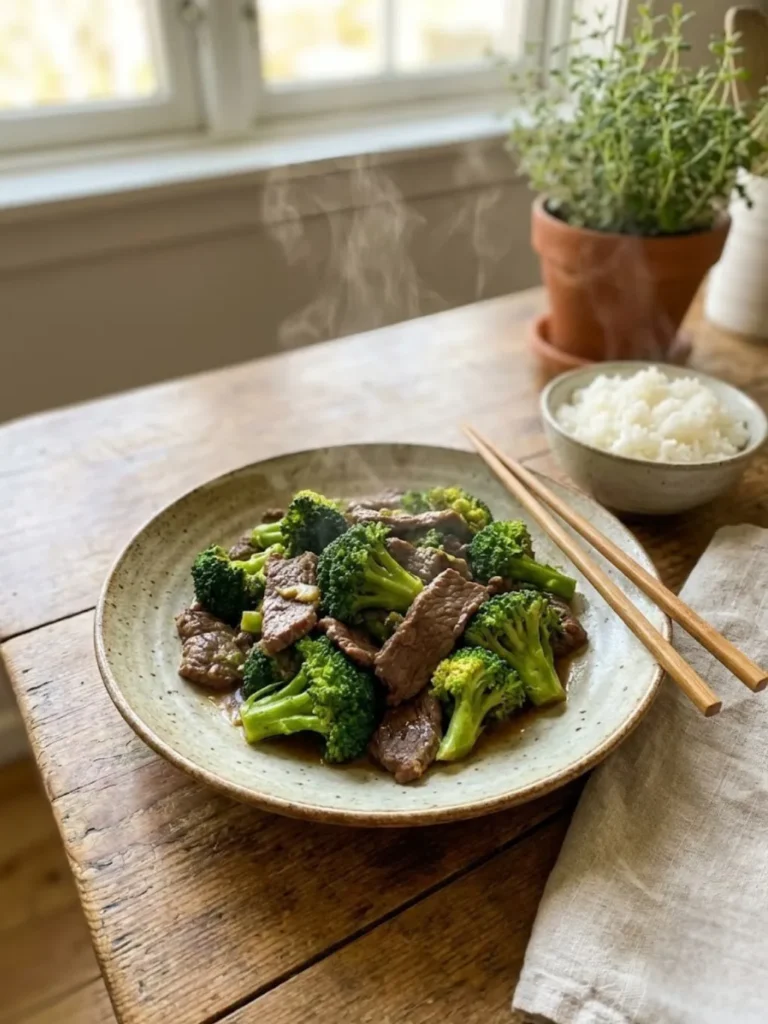 Want rich flavor? This beef broccoli recipe includes tips for a glossy, savory sauce that coats every bite perfectly. Discover the easy marinade today.