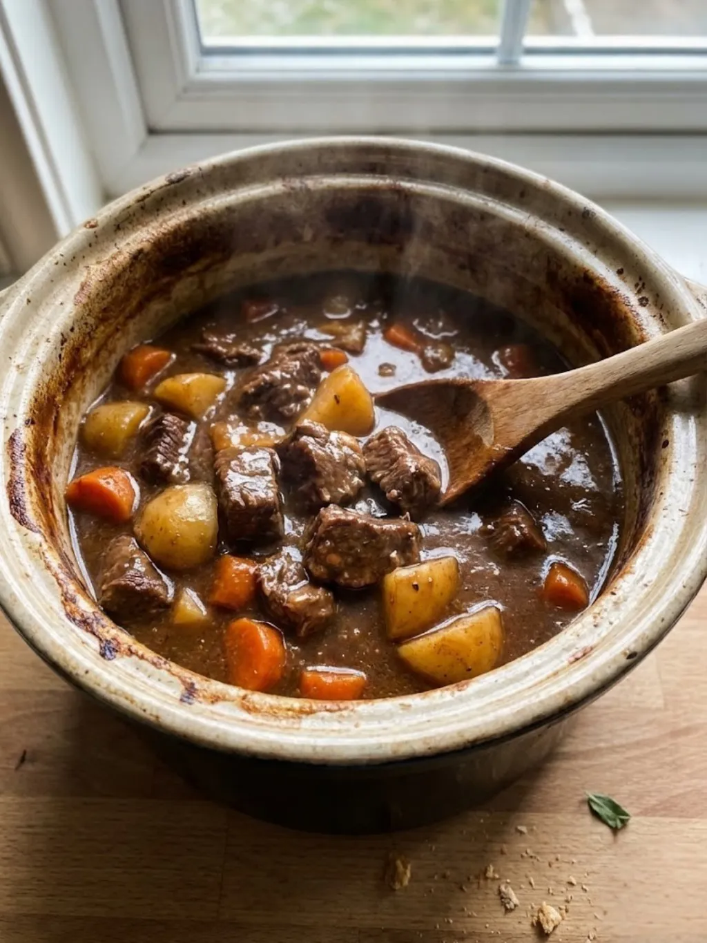 Beef stew recipe crock pot style 5 Steps for Tender Meat