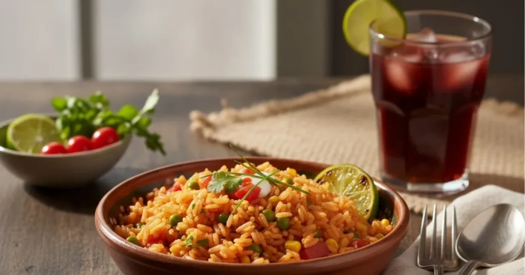 In a rush? This easy Mexican rice recipe uses tomato sauce and simple spices for a delicious side in no time. Discover the flavor.