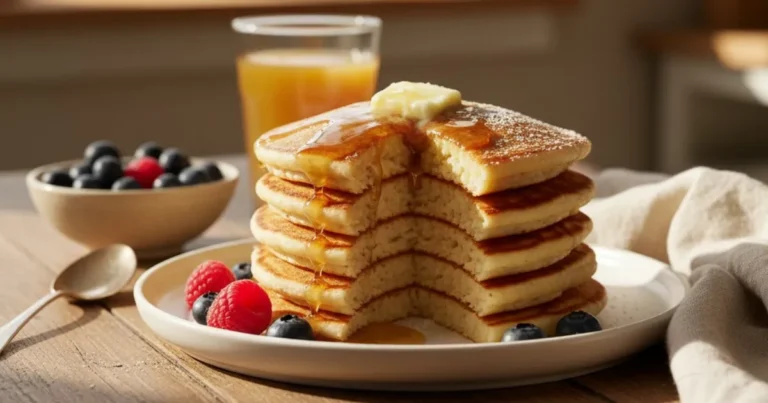 Love brunch? This is the best of our easy breakfast recipes for pancakes that are fluffy and golden every time. Learn the batter secret.