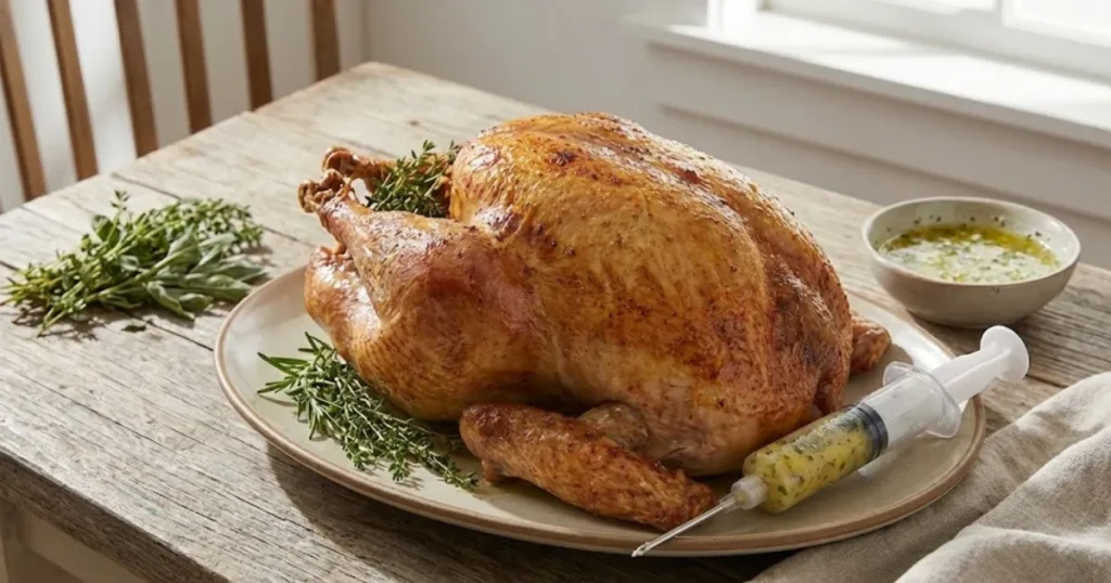 Want bold taste? This turkey injection recipe uses garlic and herbs to season the turkey from the inside out.2 Discover the flavor secret.