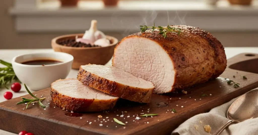 Air fryer pork tenderloin recipe: 15 Minute Keto Dinner