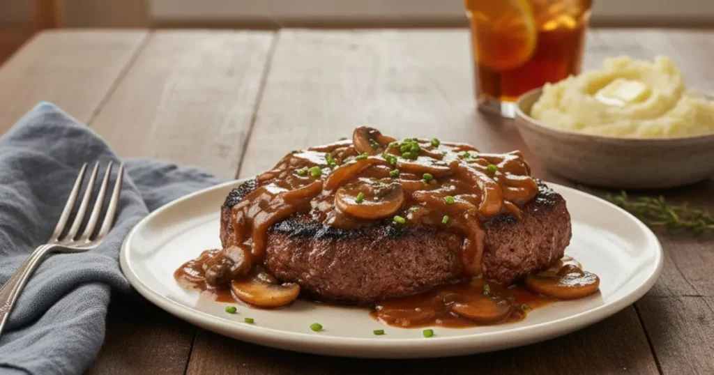 Need a sauce? This hamburger steak recipe teaches you the roux method for a thick, glossy gravy that coats everything.3 Learn the gravy secret.