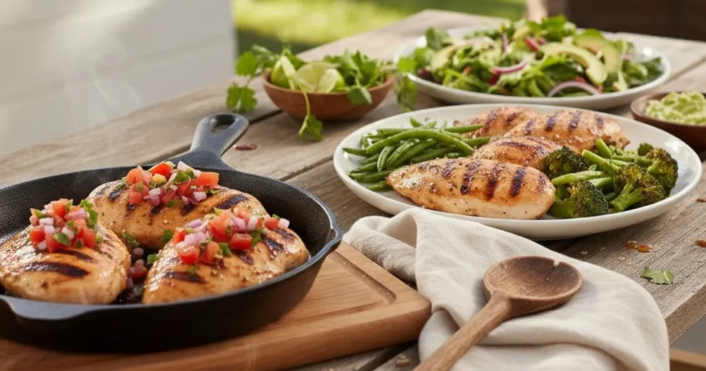 Bland diet? These healthy food recipes with chicken breast show you how to use spices and herbs to make "diet food" taste amazing. Discover the zest.