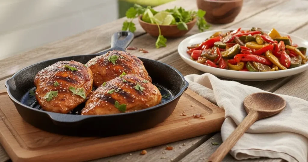 Craving heat? This peri peri chicken recipe centers on a homemade chili sauce that you can adjust from mild to extra hot. Learn the pepper blend.
